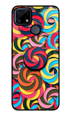 Spiral Pattern Realme C25/C25s Pop Case by Casekaro