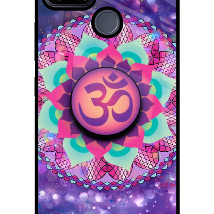 Om Purple Realme C25/C25s Pop Case by Casekaro