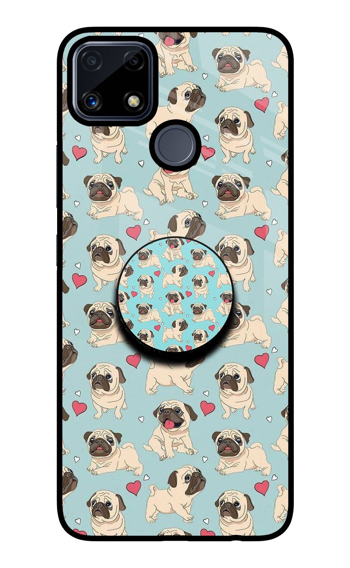 Pug Dog Realme C25/C25s Pop Case