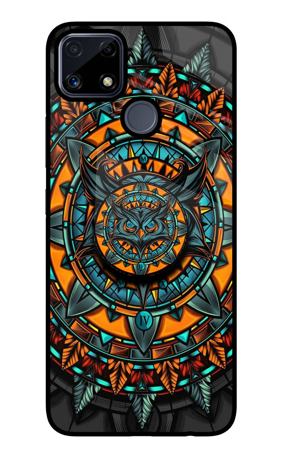 Angry Owl Realme C25/C25s Pop Case, Glass case