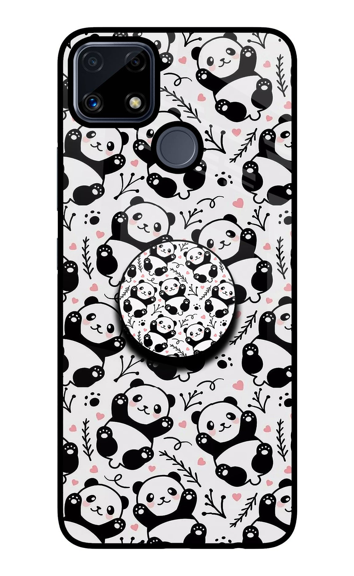 Cute Panda Realme C25/C25s Pop Case