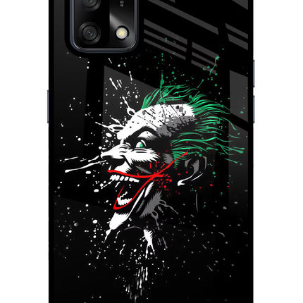 Joker Oppo F19/F19s Glass Case Back Cover by Casekaro