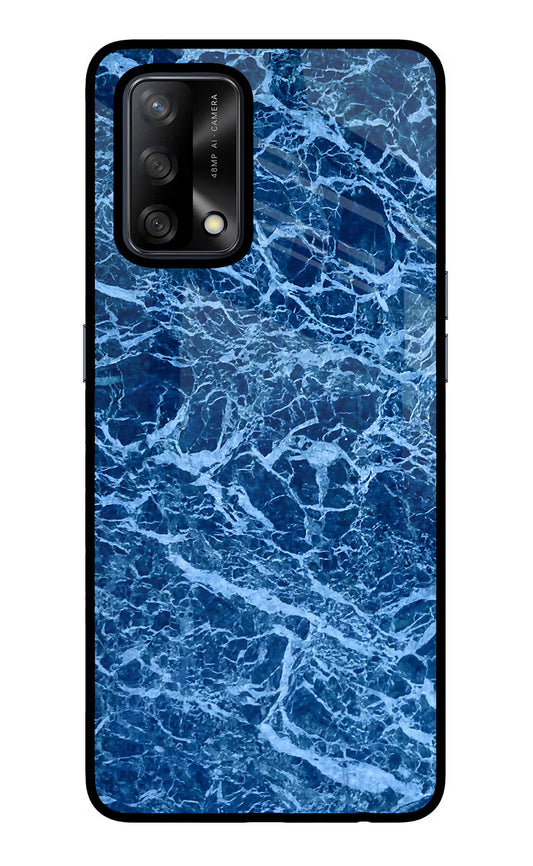Blue Marble Oppo F19/F19s Glass Case