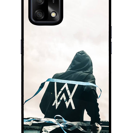 Alan Walker Oppo F19/F19s Glass Case Back Cover by Casekaro