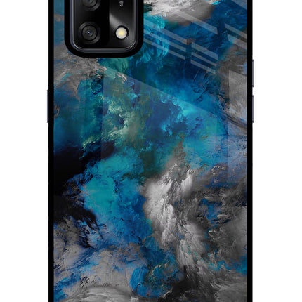 Artwork Oppo F19/F19s Glass Case Back Cover by Casekaro