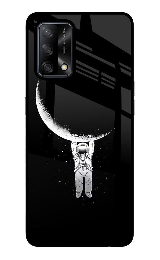 Moon Space Oppo F19/F19s Glass Case