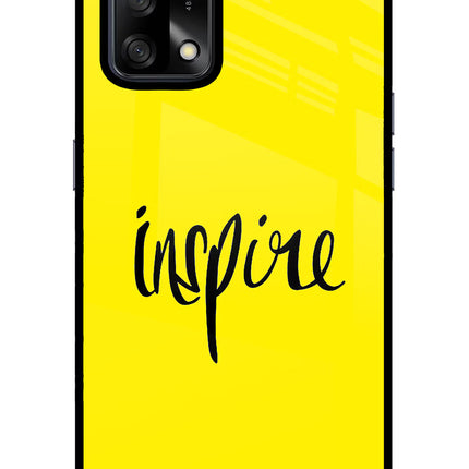 Inspire Oppo F19/F19s Glass Case Back Cover by Casekaro