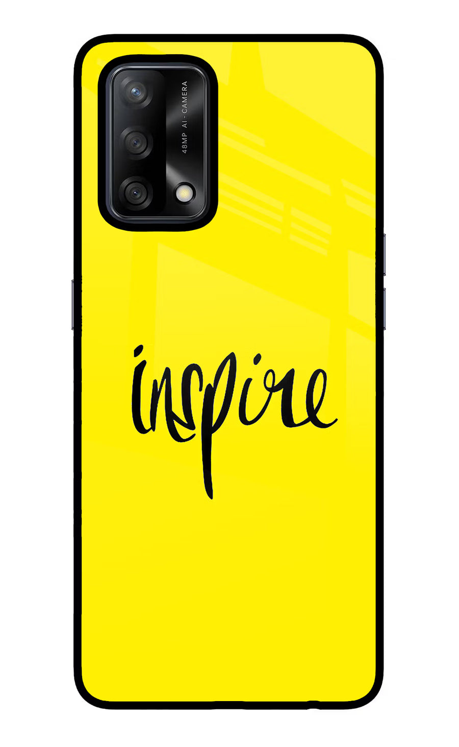 Inspire Oppo F19/F19s Back Cover, Glass case