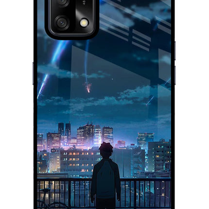 Anime Oppo F19/F19s Glass Case Back Cover by Casekaro