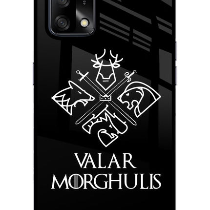 Valar Morghulis | Game Of Thrones Oppo F19/F19s Glass Case Back Cover by Casekaro