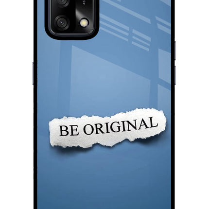 Be Original Oppo F19/F19s Glass Case Back Cover by Casekaro