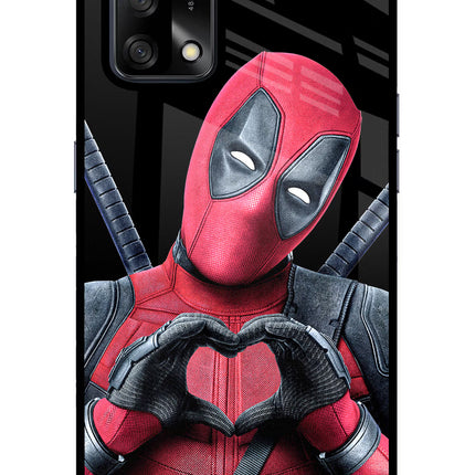 Deadpool Oppo F19/F19s Glass Case Back Cover by Casekaro