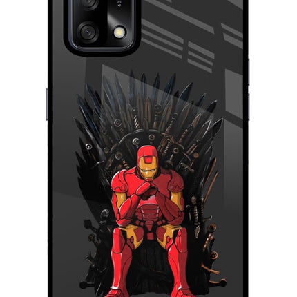 Ironman Throne Oppo F19/F19s Glass Case Back Cover by Casekaro