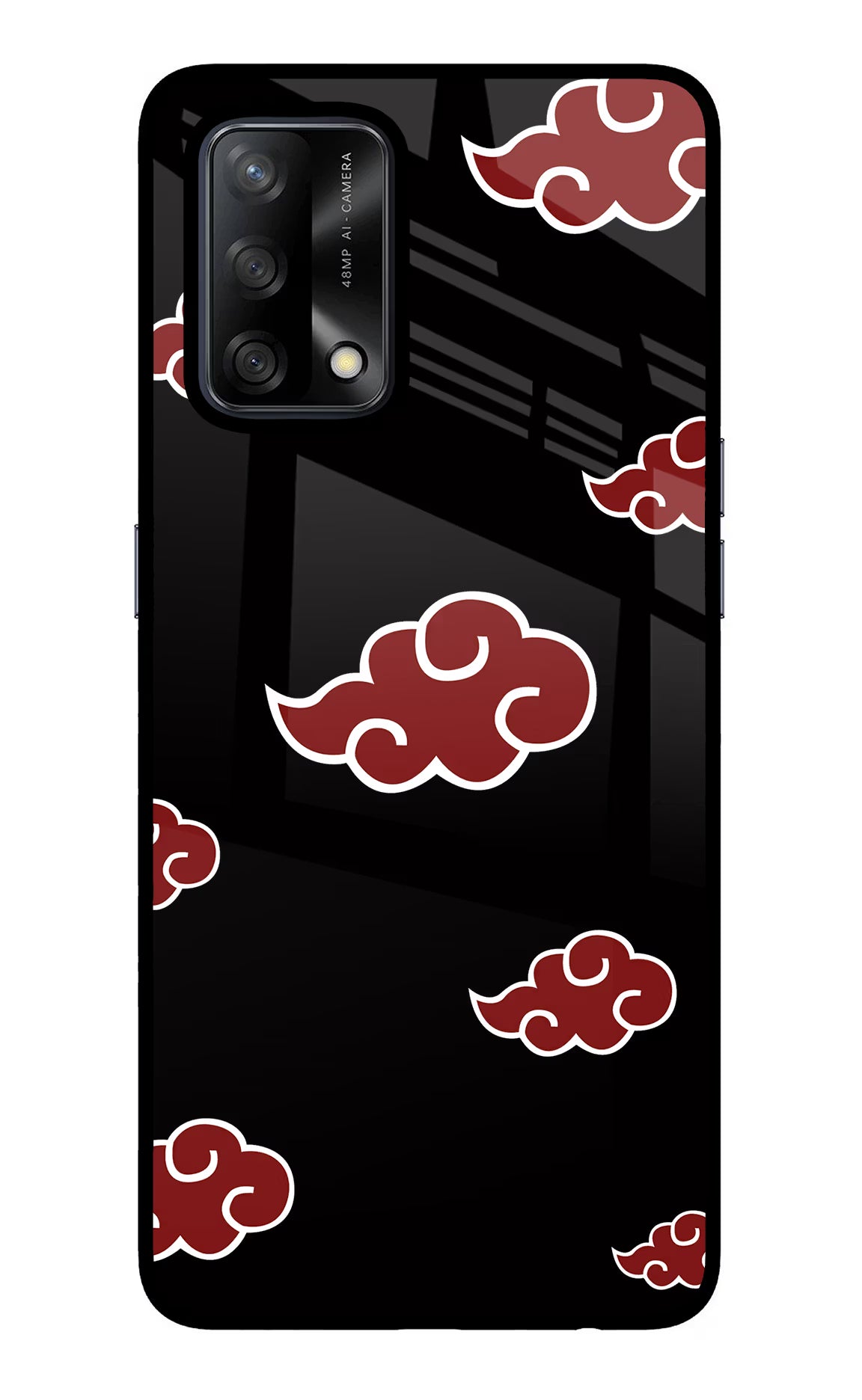 Akatsuki Oppo F19/F19s Glass Case Back Cover by Casekaro