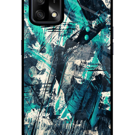 Artwork Oppo F19/F19s Glass Case Back Cover by Casekaro