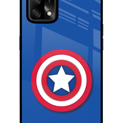 Shield Oppo F19/F19s Glass Case Back Cover by Casekaro