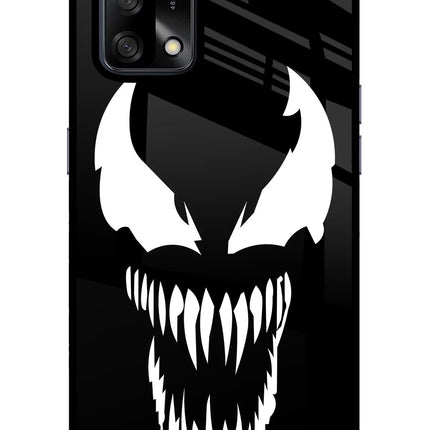 Venom Oppo F19/F19s Glass Case Back Cover by Casekaro
