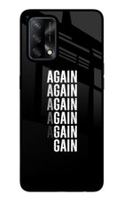 Again Again Gain Oppo F19/F19s Glass Case