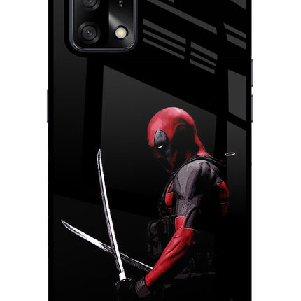 Deadpool Oppo F19/F19s Glass Case Back Cover by Casekaro
