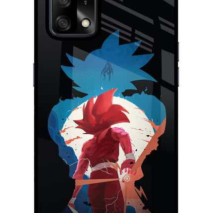Goku Oppo F19/F19s Glass Case Back Cover by Casekaro