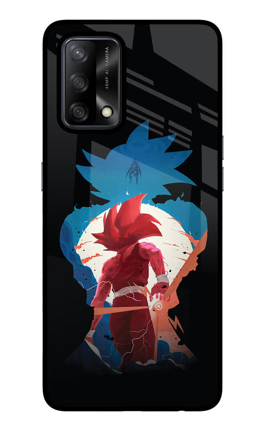 Goku Oppo F19/F19s Glass Case