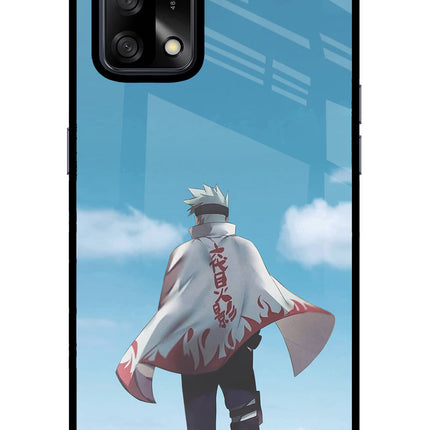 Kakashi Oppo F19/F19s Glass Case Back Cover by Casekaro