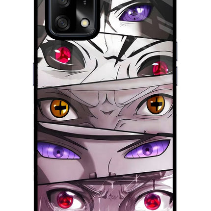 Naruto Anime Oppo F19/F19s Glass Case Back Cover by Casekaro