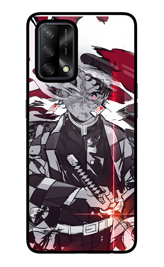 Demon Slayer Oppo F19/F19s Glass Case