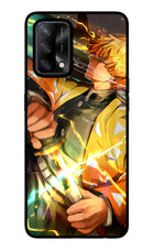 Demon Slayer Oppo F19/F19s Glass Case