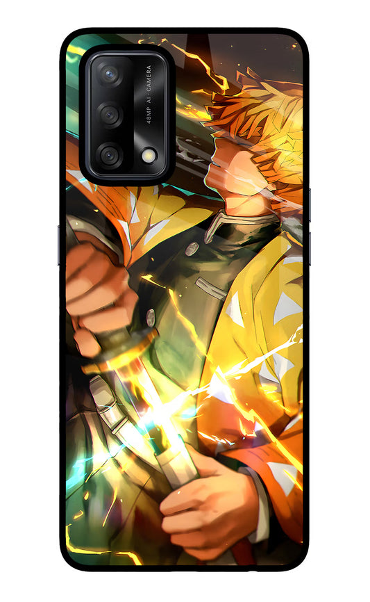 Demon Slayer Oppo F19/F19s Glass Case