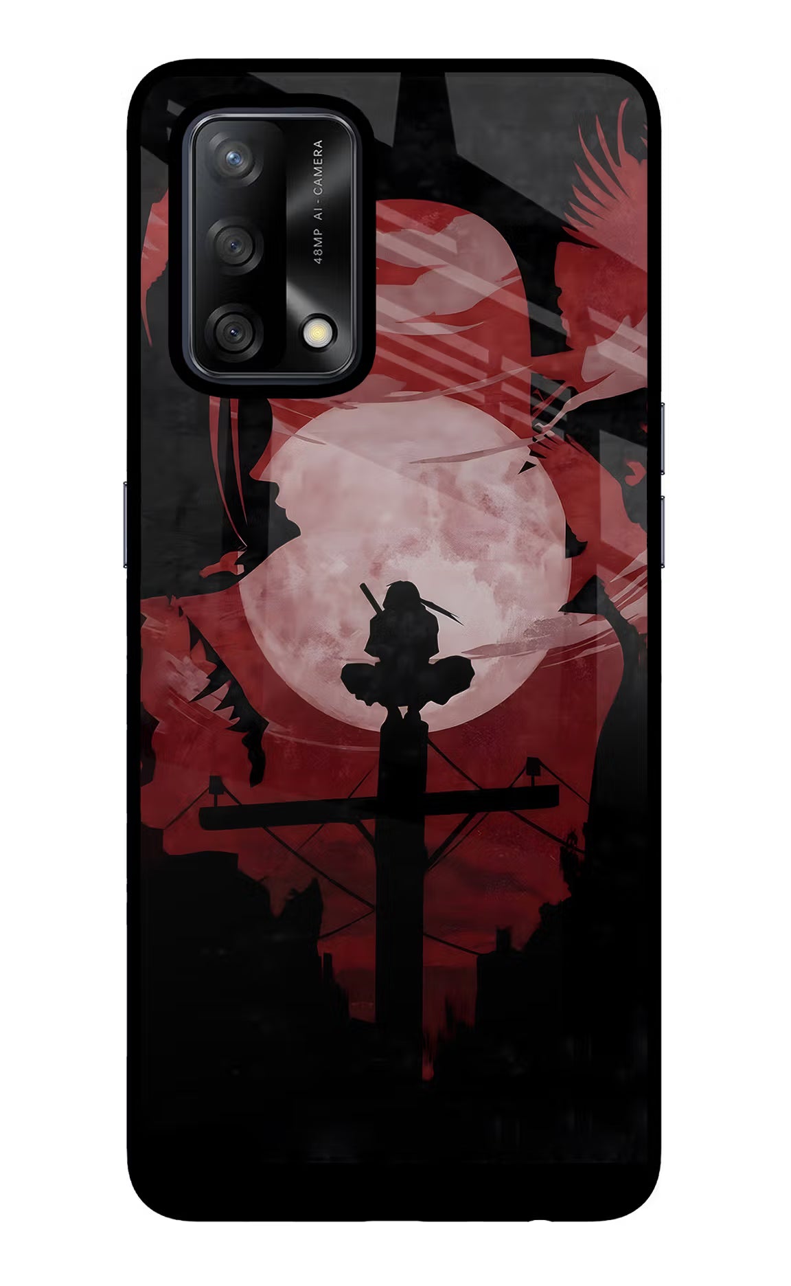Naruto Anime Oppo F19/F19s Glass Case Back Cover by Casekaro