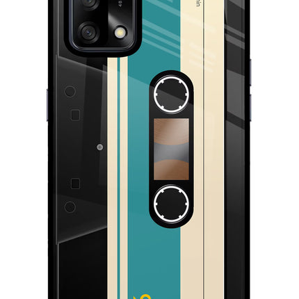 Cassette Oppo F19/F19s Glass Case Back Cover by Casekaro