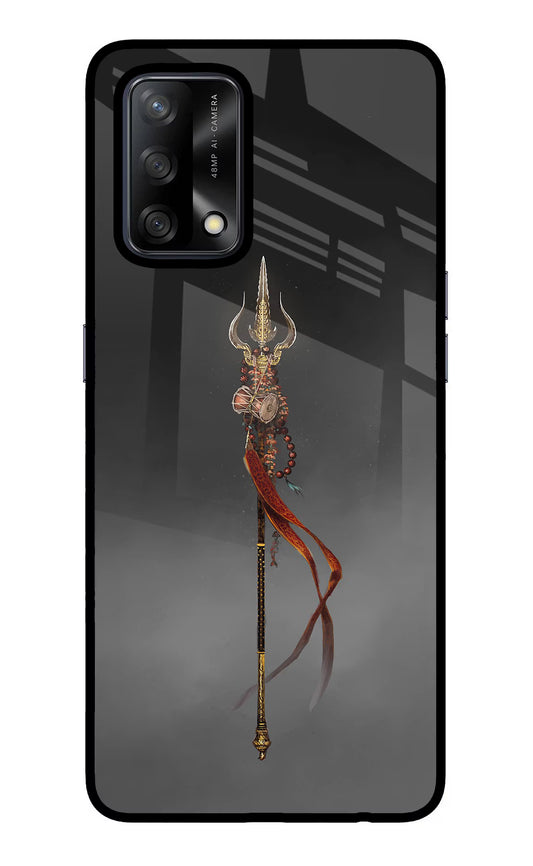 Shiv Trishul Oppo F19/F19s Glass Case