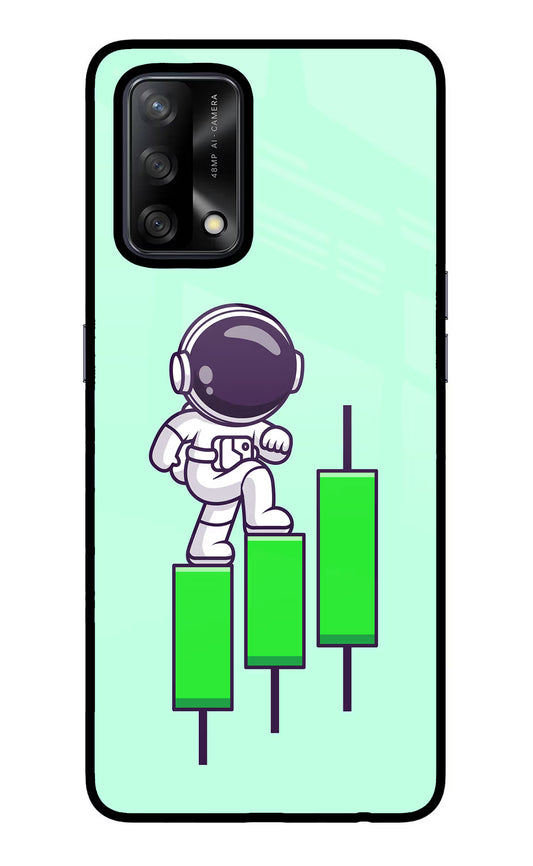 Astronaut Trader Oppo F19/F19s Glass Case