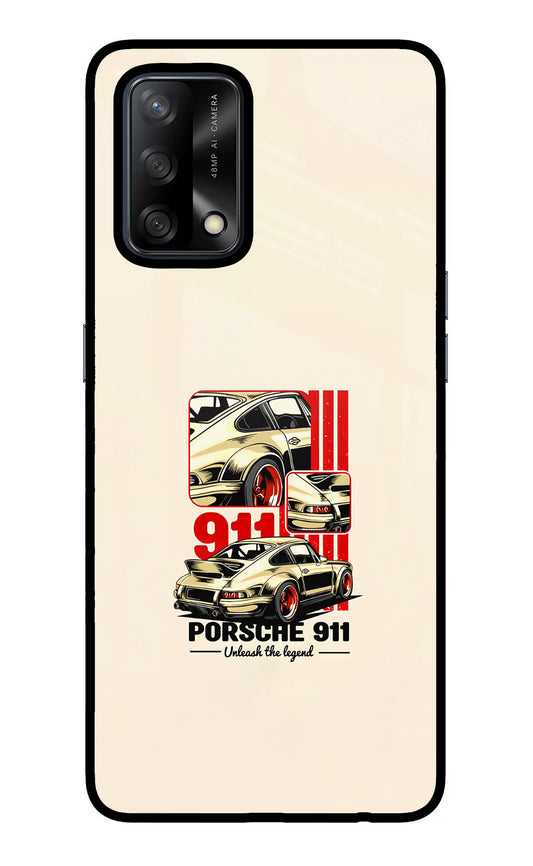Classic Porsche 911 Oppo F19/F19s Glass Case