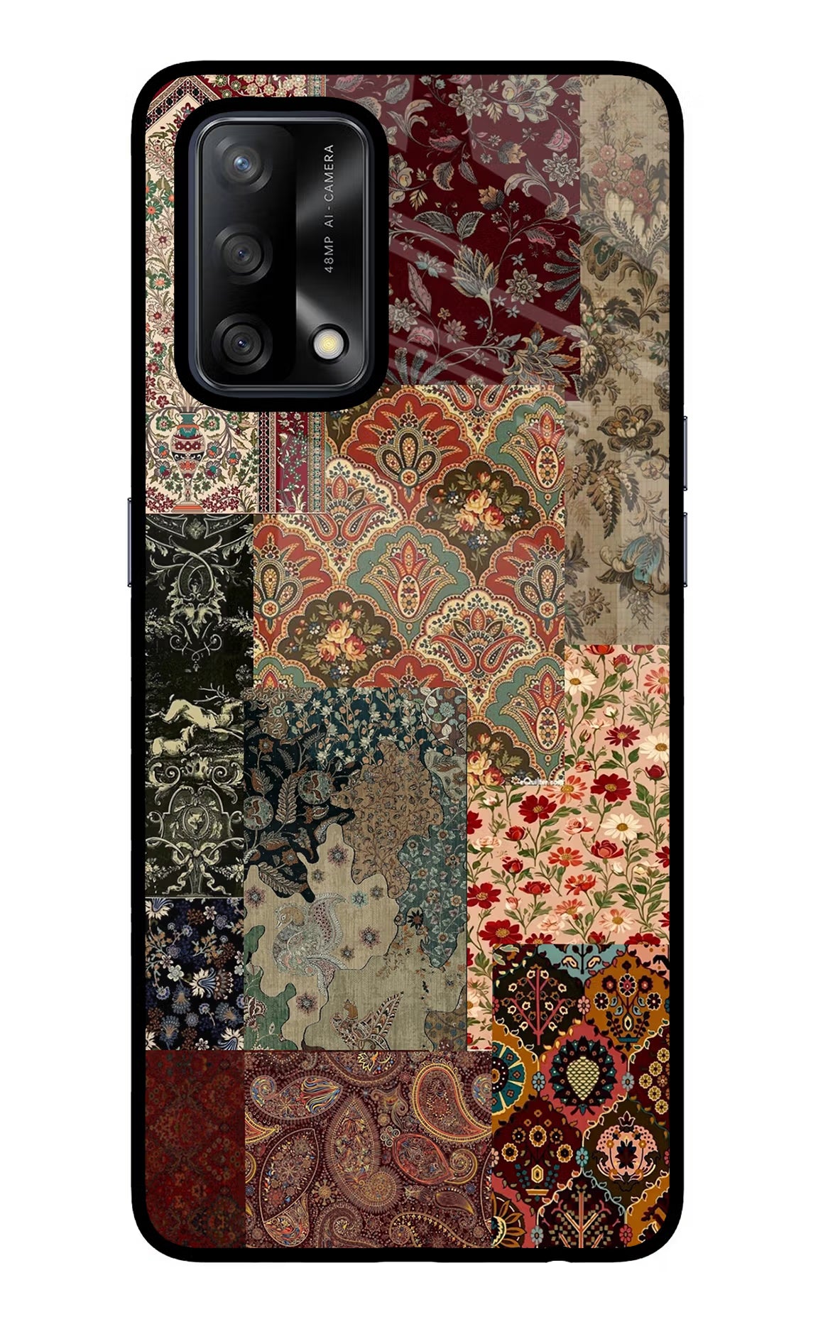 Desi Print Oppo F19/F19s Glass Case