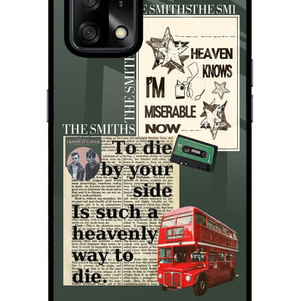 The Smiths Oppo F19/F19s Glass Case Back Cover by Casekaro
