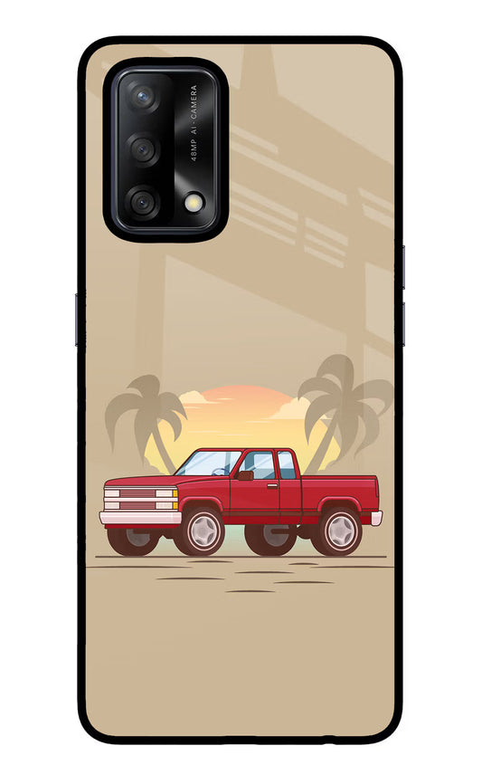 Desert Classic Drive Oppo F19/F19s Glass Case