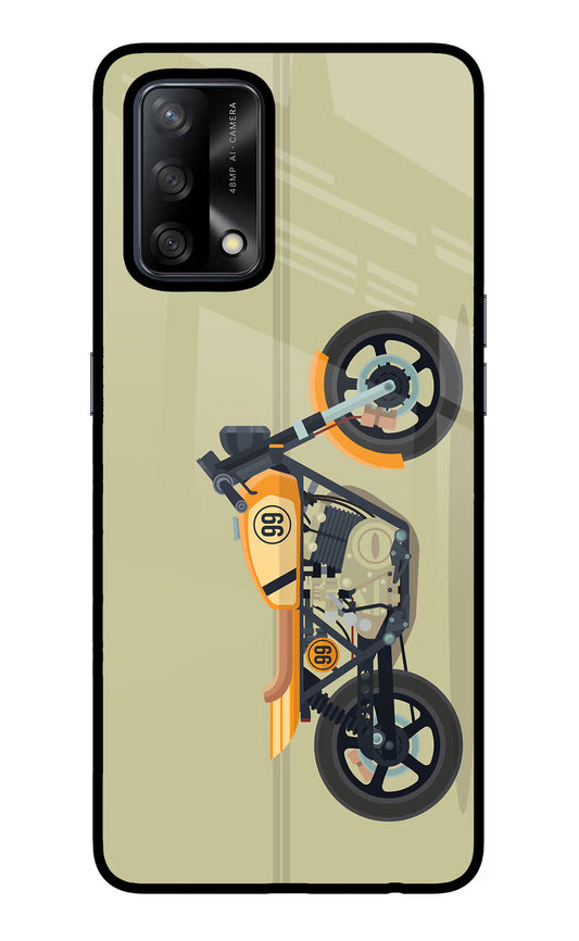 Vertical Speedster Oppo F19/F19s Glass Case