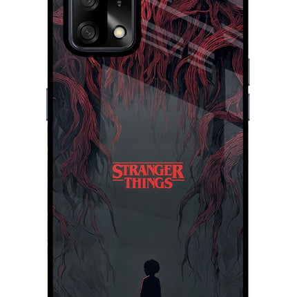 Ordinary Things Dark Side Oppo F19/F19s Glass Case Back Cover by Casekaro
