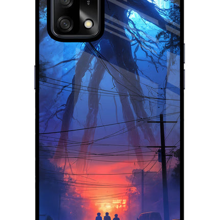 Ordinary Things Shadow Oppo F19/F19s Glass Case Back Cover by Casekaro