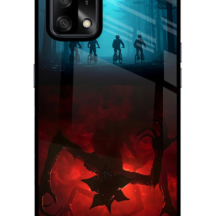 Ordinary Things Downside Up Oppo F19/F19s Glass Case Back Cover by Casekaro