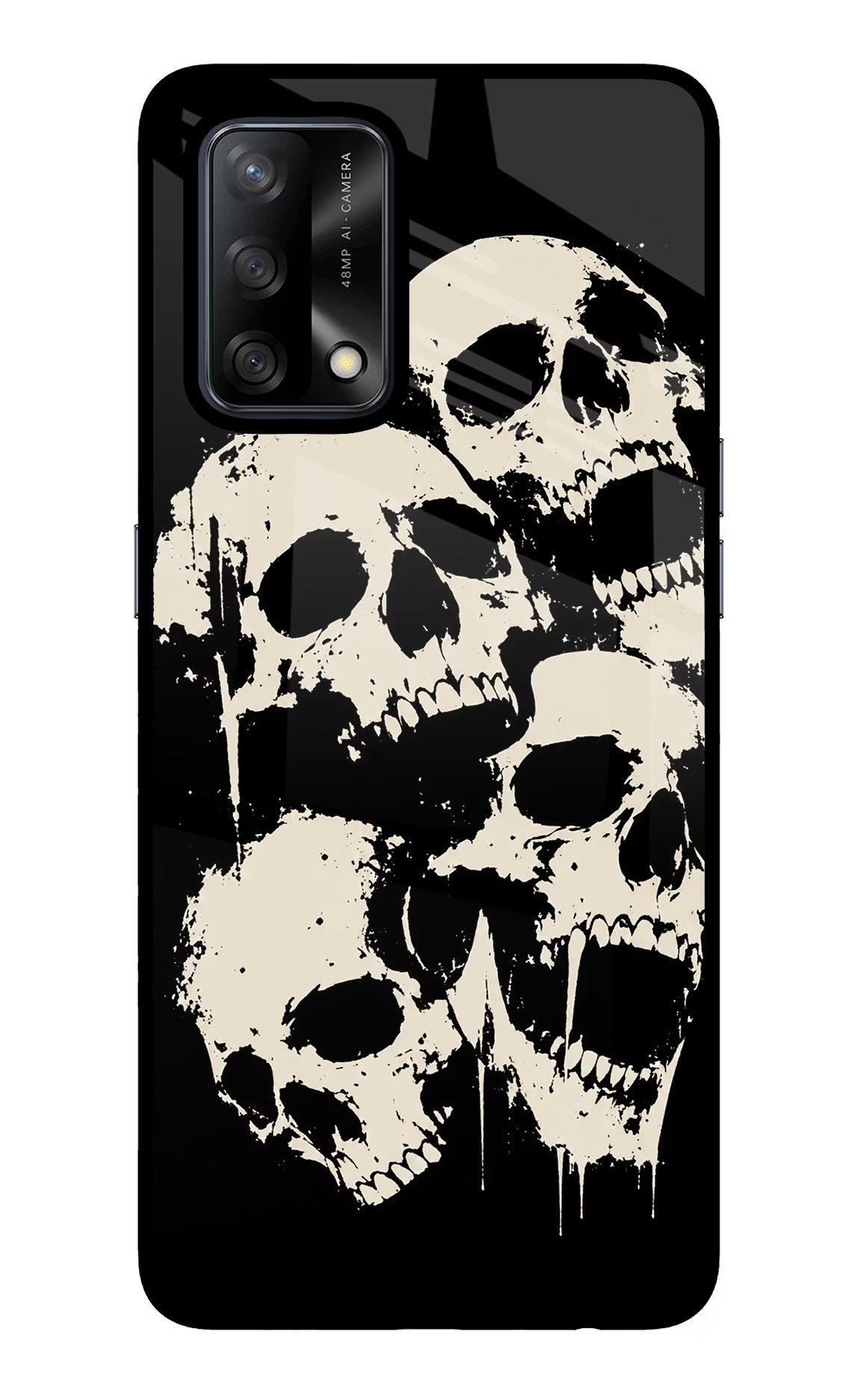 Dead Stack Oppo F19/F19s Glass Case
