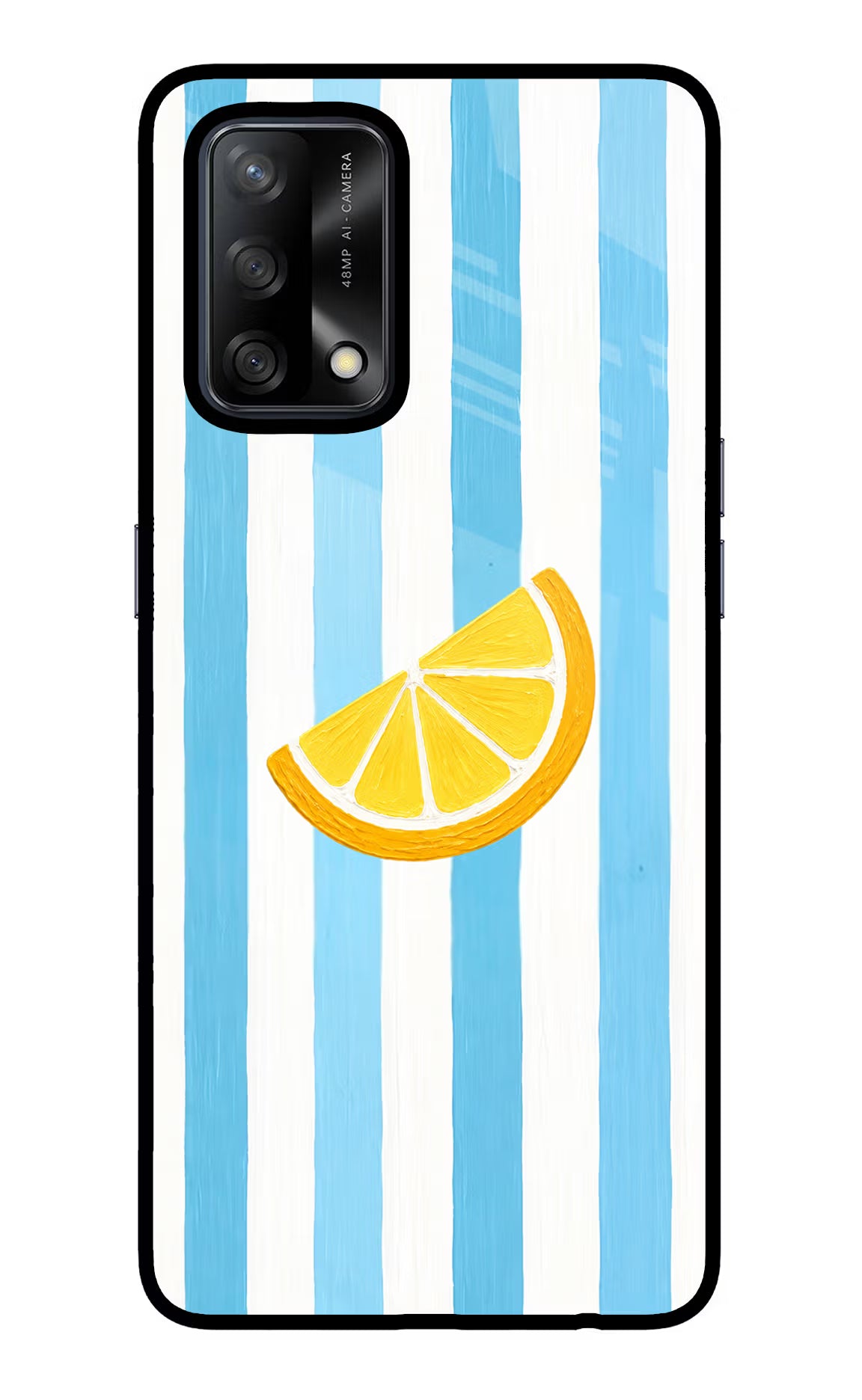 Summer Lemon Oppo F19/F19s Glass Case