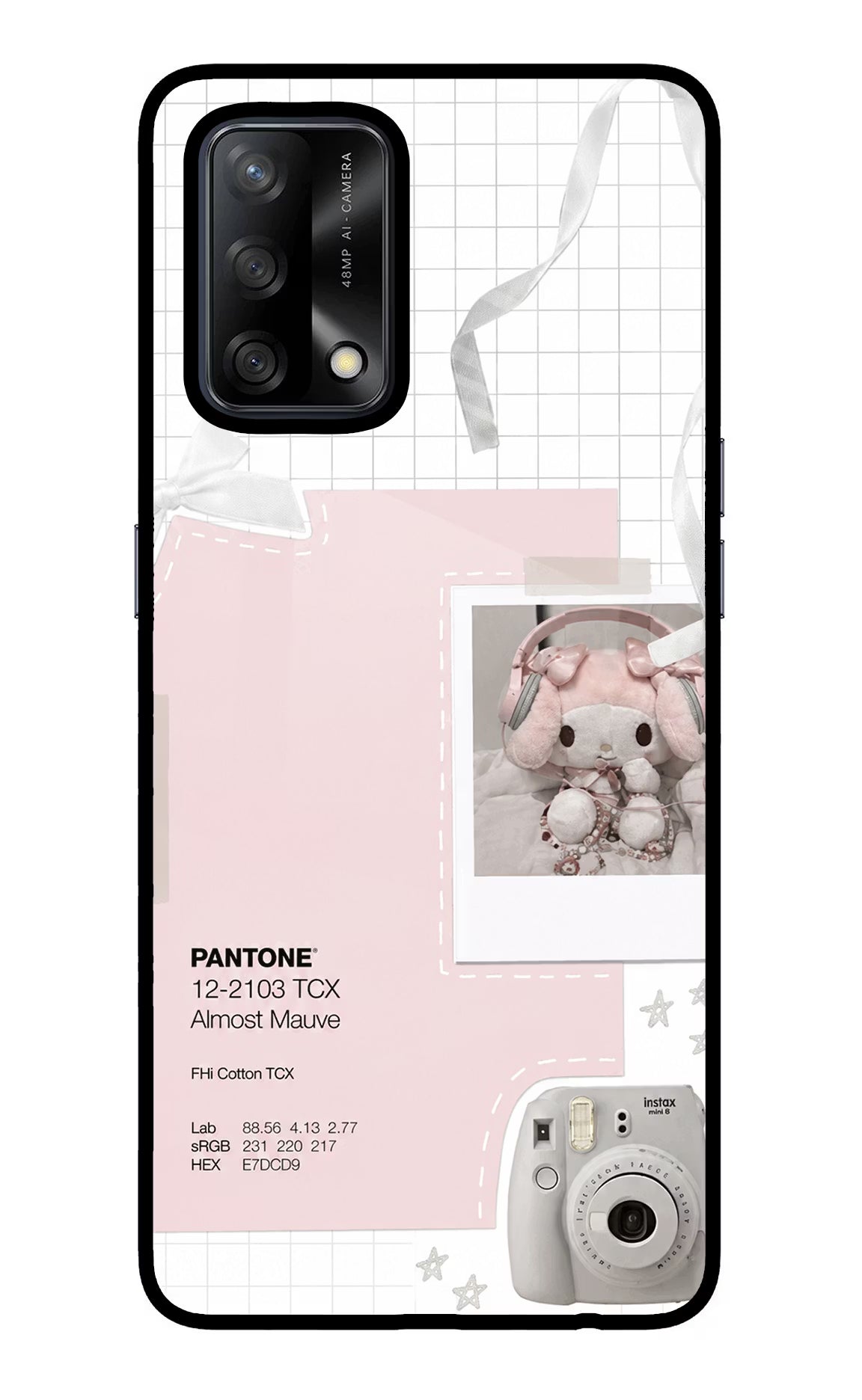 Pantone Asthetic Oppo F19/F19s Glass Case