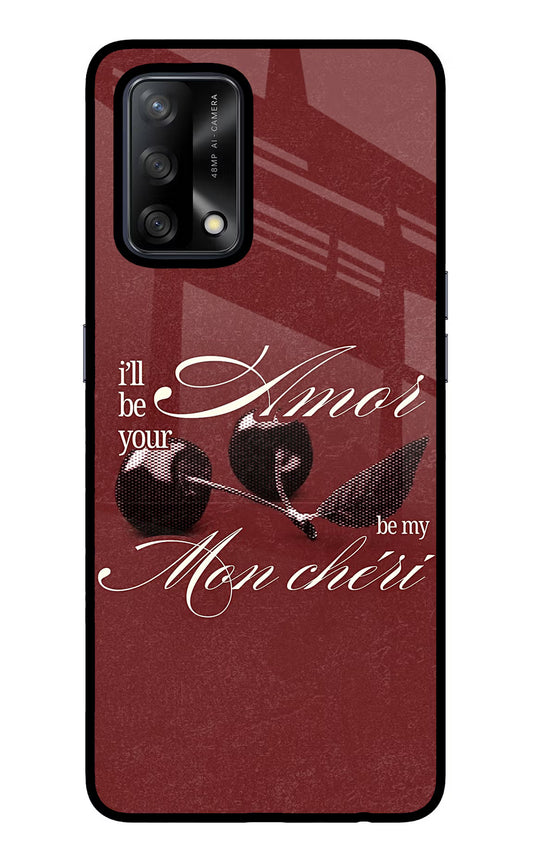 Velvet Cherry Oppo F19/F19s Glass Case