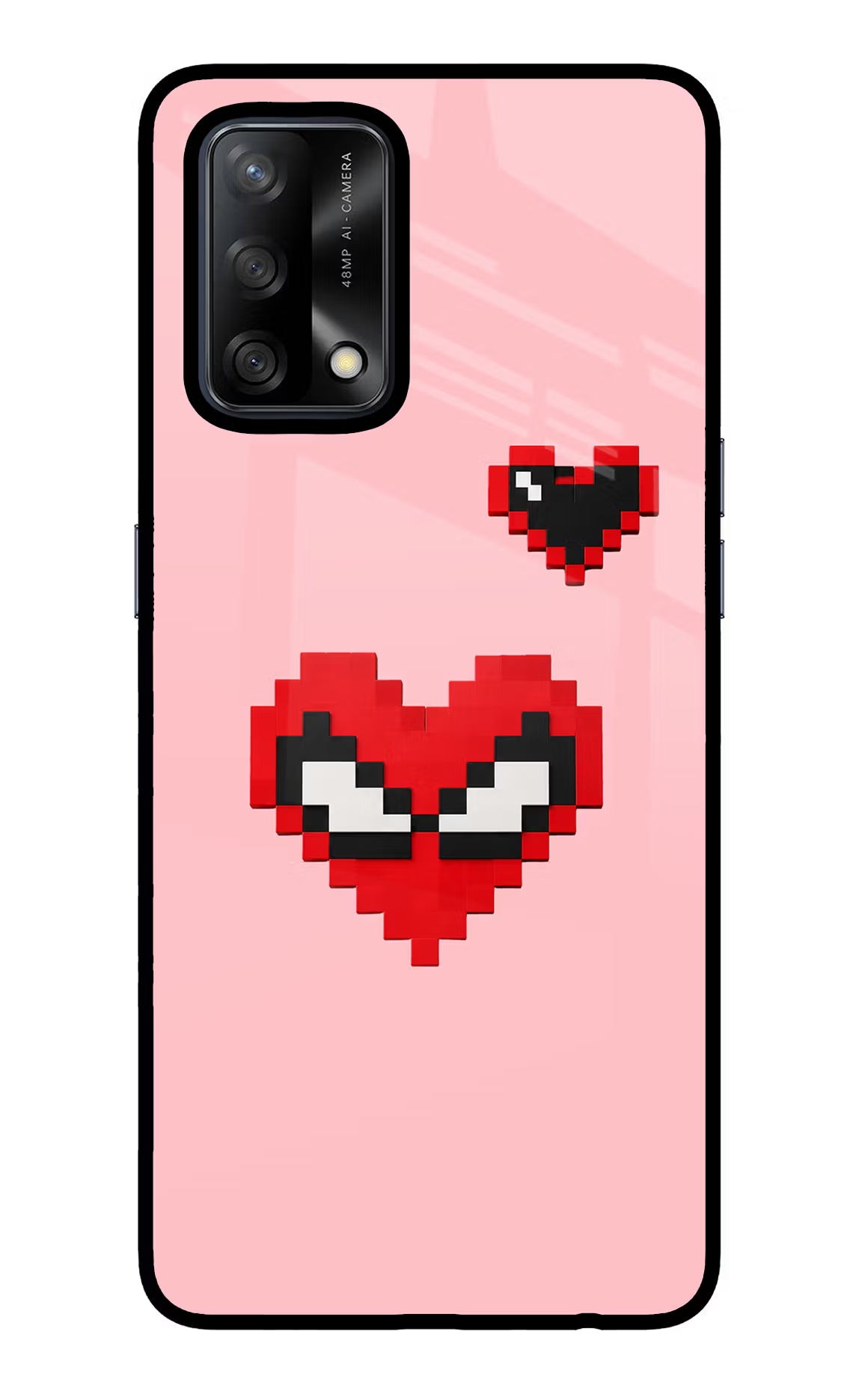 Gwen Heart Oppo F19/F19s Glass Case