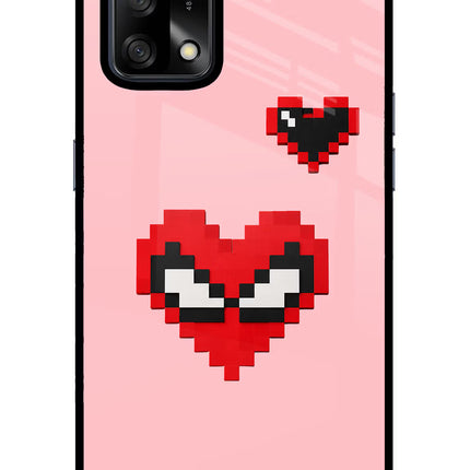 Gwen Heart Oppo F19/F19s Glass Case Back Cover by Casekaro