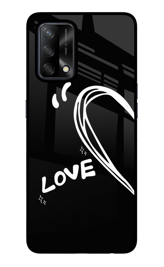 Love Line Oppo F19/F19s Glass Case