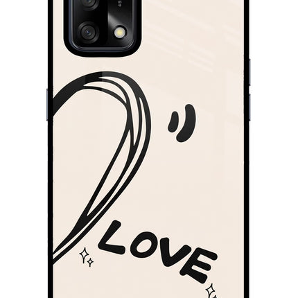 Soul Line Oppo F19/F19s Glass Case Back Cover by Casekaro